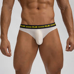 3 Packs of Men's Breathable Sports Ice Silk Seamless Briefs
