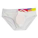 Graffiti Cushioned Men's Swimsuit Briefs