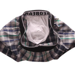2 Pack Men's Trendy Plaid Design Zero-Irritation Cooling Airflow Supportive Boxers Shorts