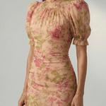 Leni | Gentle High Neck Maxi Dress