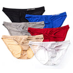 3 Pack Men's Sexy Comfortable Large Pouch Bikini