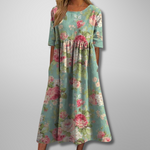 Faye | Relaxed Floral Midi