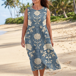 Bryleigh | Shoreline Floral Midi Dress