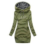 Olivia | Printed sweater dress Heartbeat