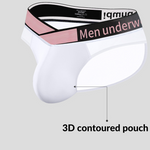 Men's Contoured Pouch Sheer Breathable Brief