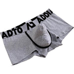 2 Pack Men's Gun and Bullet Separation Large Pouch U-Convex 3D Cut Loose Trunks