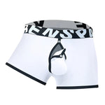 2 Pack Men's Sexy Modal Trunks with Open Front & Back and Removable Pouch