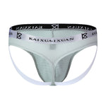 3 Pack Men's Mesh Thong with Stretch & Breathable 3D Support Pouch