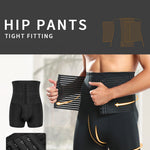 Men's Tummy Control Boxer Briefs with Open Fly