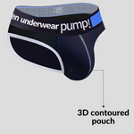 2 Pack Men's Middle-Rise Cotton Sexy Briefs
