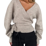 INGRID™ – Women’s V-Neck Knit Cardigan Long Sleeve Fall & Winter Sweater