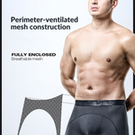 3 Pack Men's Ice Silk Sports Breathable Boxer Briefs