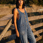 Madelyn | Rooster Motif Jumpsuit