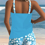 Della | Two-Piece Swimsuit with Comfortable Fit and Floral Beach Style