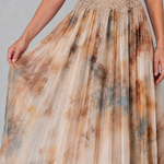 Hannah | Halter Lace Waist Maxi Dress
