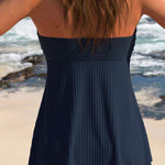 Edna - Elegant Halter Swim Dress