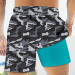 Men's Movement-Friendly Double-Layer Casual Board Shorts