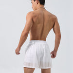 Men's Mesh-Lined Double-Layer Sports Fitness Breathable Sweat-Wicking Quick-Dry Shorts