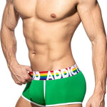 2 Pack Men’s Large Pouch Rainbow Trunks
