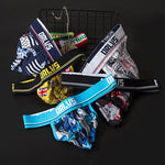 3 Pack Men's Supportive Pouch Featherweight Feel Breathable Thongs