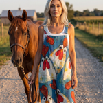 Natalie | Playful Motif Jumpsuit