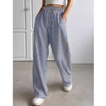 BAYLEEZ™ – Simple Summer Striped Relaxed Fit Bottoms