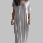 SHAEL™ - Loose Fit Round Neck Sleep Nightdress