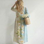 Jennifer | Light Daisy Midi Dress