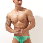 2 Pack Men's Low-Rise Color-Blocking Bikini