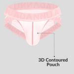 Men's Sheer Double Strap Sexy Bikini