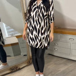 ALEXANDRA™ - Printed Loose-Fit Top