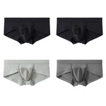 4 Pack Men’s U Convex Mesh Pouch Briefs