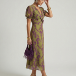 Sophia | Relaxed Floral Midi Dress