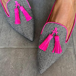Saylor™ | Fluo Fringe Loafers