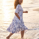 Neila | Floral Midi Dress