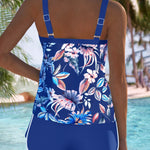 Rachelle - Refined Floral Tankini Set
