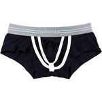 3 Pack Men’s Sexy Cutout Trunks with Lift-up Pouch