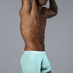 FreeLonger Men's Comfy Separate Support Pouch Trunks