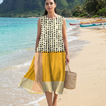 Clementine | Garden Dot Midi Dress