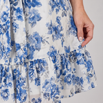 Murree | Halter Neck Ruffle Hem Knee Length Dress