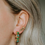 Vera Gorgeous Leaves Stud Earrings
