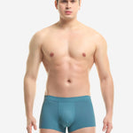 4 Pack Men's Ice Silk Seamless Trunks Underwear