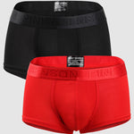 2 Pack Men's U Convex Modal Breathable Trunks