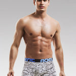 6 Pack Men's U Convex Modal Print Breathable Trunks