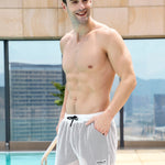 Mens Mesh Loose See Through Swim Shorts