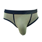 3 Pack Men's Seamless Comfort Large Supportive Pouch Sexy Low-Rise Briefs