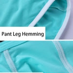 3 Pack Men's Long Leg Boxer Briefs Made of Ultra-Thin Ice Silk with Anti-Wear Elastic