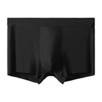 4 Pack Men's Ice Silk Seamless Trunks Underwear