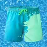 Men Color Changing Heat Reactive Board Shorts