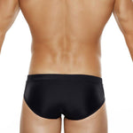 Men Sexy Sheer Patchwork Swim Briefs
